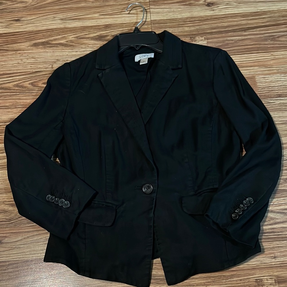 Loft Black Blazer